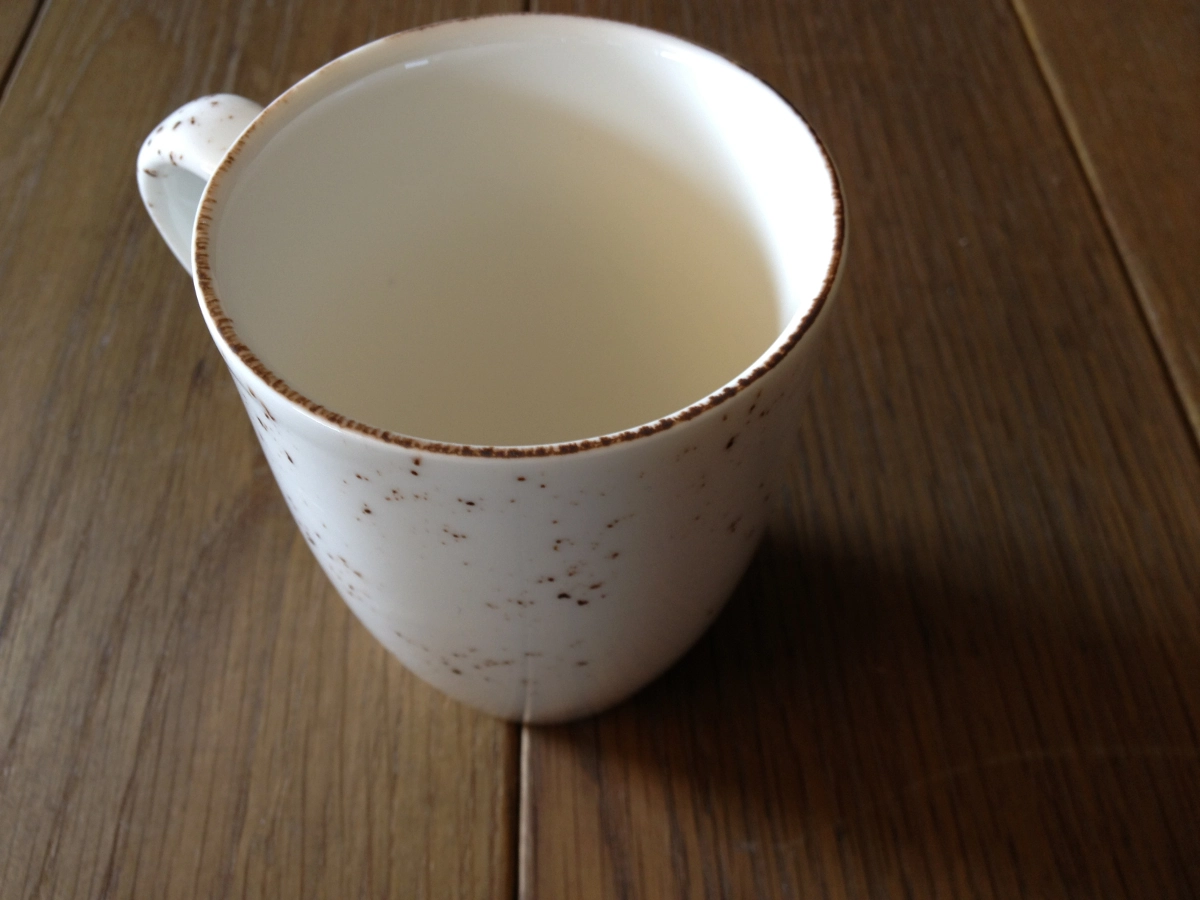 Grain Conic mugg 33 cl från Bonna med prickig dekor.