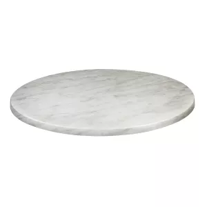 Bordsskiva Marble 60 diameter cm med marmormönster från Werzalit.