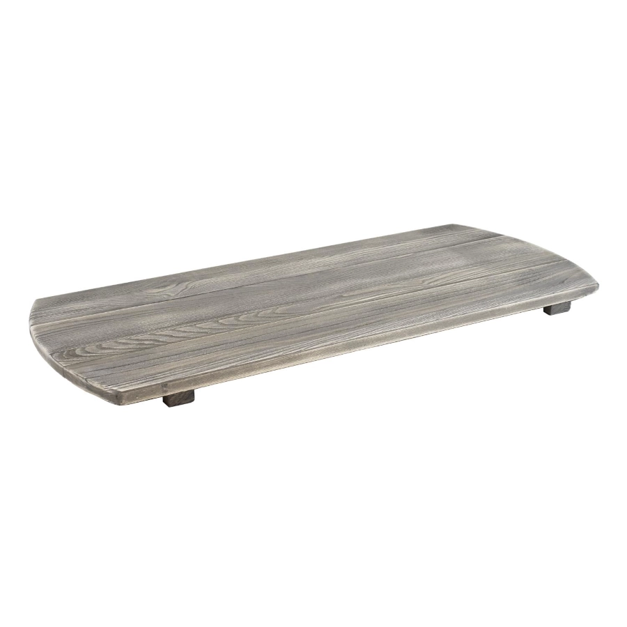 Rektangulär träbricka 70x30 cm i driftwood från Select Concept.