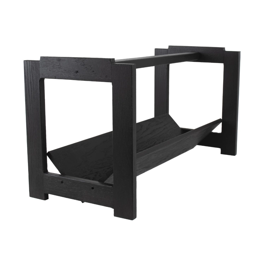 Ställning för glasburkar och svart från Select Concept.