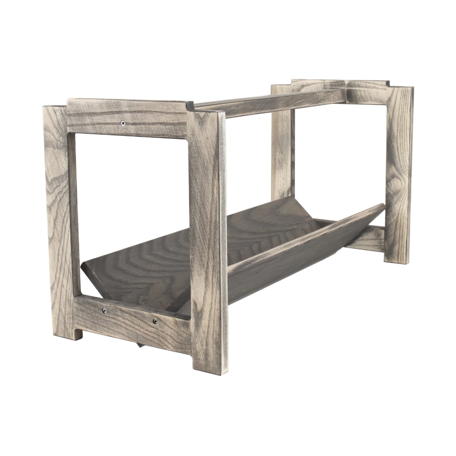 Ställning för glasburkar och i driftwood från Select Concept.