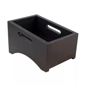 Besticklåda lutande 1 fack i havana black från Select Concept.