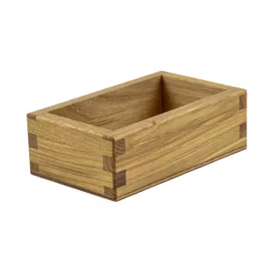 Liten kryddbox från Select Concept av ek och linoljad.