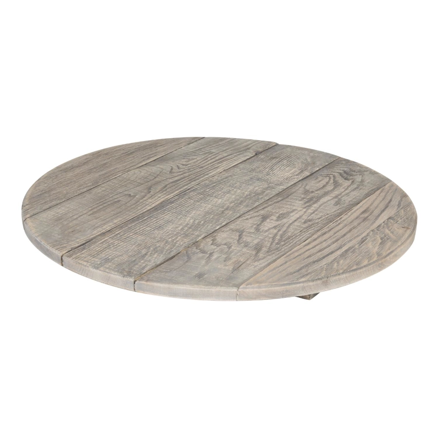 Rund träbricka 45 diameter cm i driftwood från Select Concept.