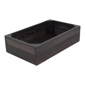 Emelie trälåda från Select Concept och 33x20x8,5 i Havana black.