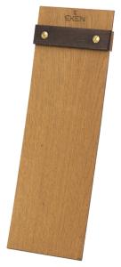 Menybräda med skruv, ek, 11,5x34 cm, linoljad
