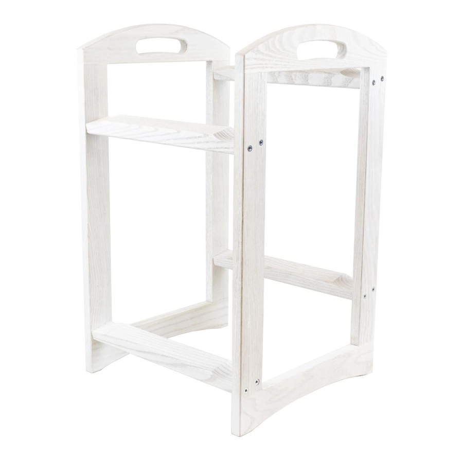 Ställning med 2 våningar, för GN 1/2 trälådor - flera färgval