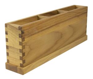 Besticklåda, liten, 3 fack - flera färgval