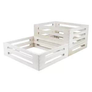 Display set från Select Concept som innehåller träram för kantin, kylplatta och en förhöjare som är i askbets.