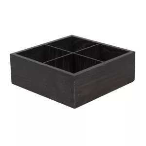 Telåda som har 4 fack från Select Concept och havana black.