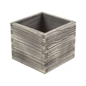 Trälåda från Select Concept av ek och 12x12x10 cm i Driftwood.