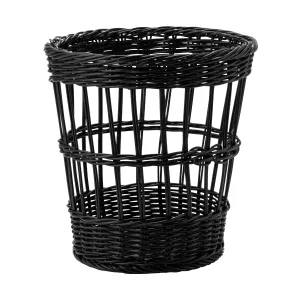 Baguettekorg i svart flätning från Sunnex.