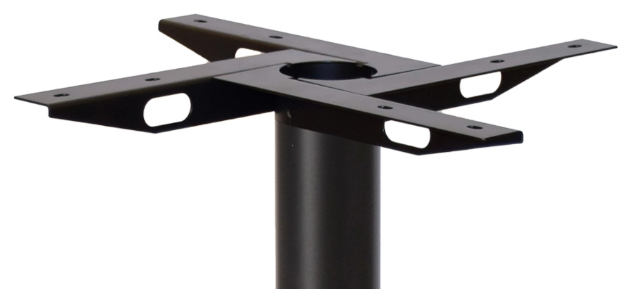 StableTable flexcross fäste i svart färg.