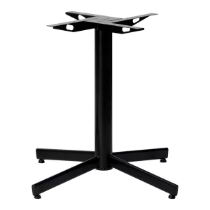 Classic självjusterande bordsstativ i svart från StableTable med 4 ben som är 60x60 cm och har höjd 72 cm.
