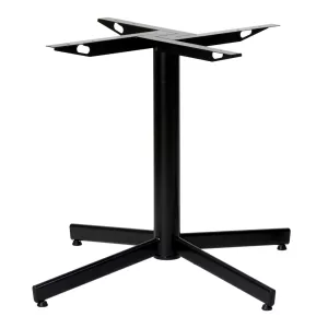 Classic självjusterande bordsstativ i svart från StableTable med 4 ben som är 67x67 cm och har höjd 72 cm.
