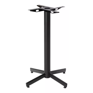 Classic självjusterande högt bordsstativ i svart från StableTable med 4 ben som är 46x46 cm och har höjd 90 cm.
