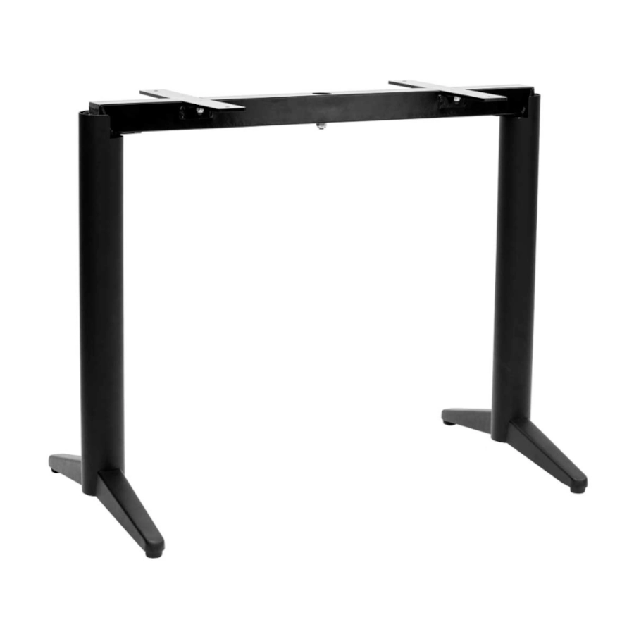 Trail bordsstativ med t-ben och 56x91,5 cm från Norock som är självstabiliserande och självjusterande.