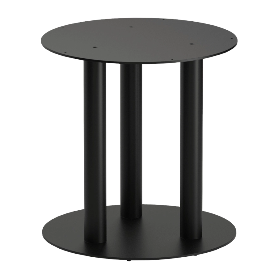 Heavy 3 bordsstativ från Corbetta Salvatore som finns i olika färger och höjder.