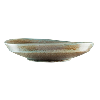 Coral djup tallrik från Bonna som är 26 diameter cm.