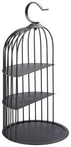 Birdcage serveringsfat 3 våningar vintage