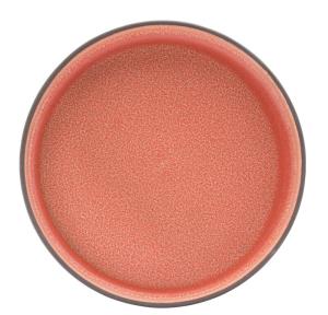 Coral tallrik med kant - 6 st/fp