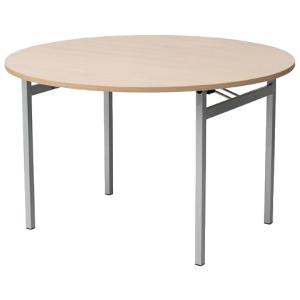 Easy bord, fällbart, stapelbart, 120 diameter cm, höjd 74 cm