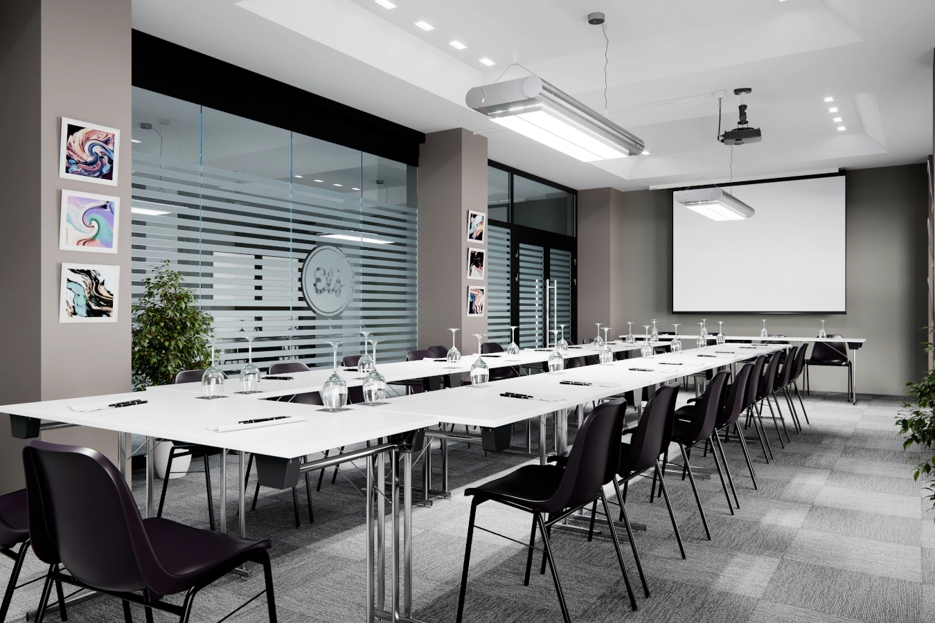 Bella stolar från Elj i svart med svart sittskal av plast.