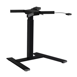 Elevate 1 höj/sänkbart enpelarstativ i svart från Elj.