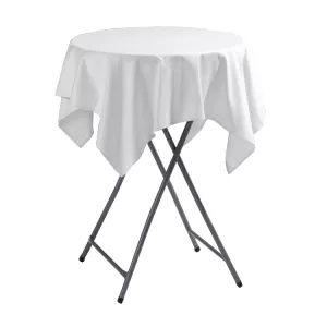 Bordsduk från Elj som är fyrkantig 130x130 cm och vit.