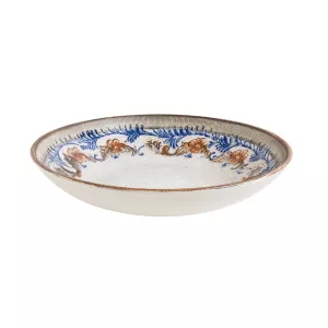 Retro Floral Bloom djup tallrik 23 diameter cm från Bonna.