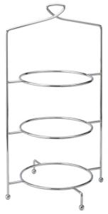 Savoy tallriksställning för 3x23 diameter cm krom