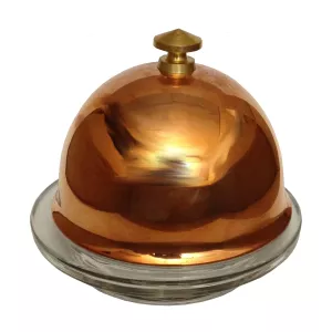 Skål med kopparlock från Utopia.