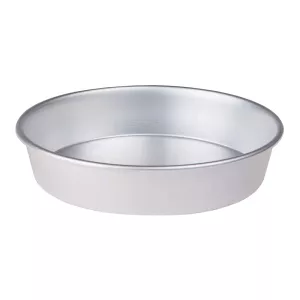 Rund aluminium plåt med 6 cm kant från Agnelli.