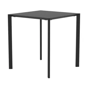 Fox bord 70x70 cm från Vermobil i svart som är självjusterande och stapelbart.