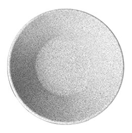 Granit, skål, 20 diameter cm, 90 cl, no 1 raw/rå, grå - 6 st/fp