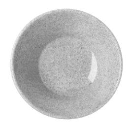Granit, skål, 20 diameter cm, 90 cl, no 1, glaserad, grå - 6 st/fp