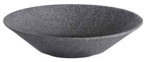 Granit, pastaskål/salladsskål, 27 diameter cm, 150 cl, no 4 raw/rå, svart - 3 st/fp