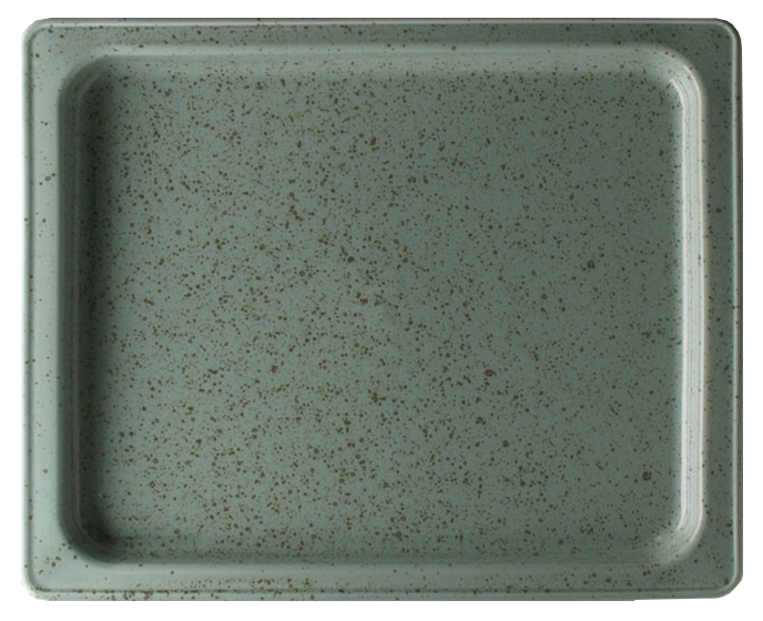 Lifestyle fat GN 1/2 höjd 2,5 cm rainforest - 2 st/fp