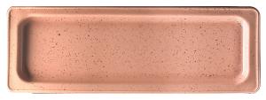 Lifestyle, fat, GN 2/4, höjd 2,5 cm, 90 cl, terracotta - 2 st/fp