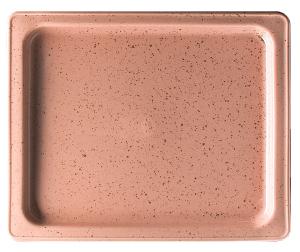 Lifestyle, fat, GN 1/2, höjd 2,5 cm, 98 cl, terracotta - 2 st/fp