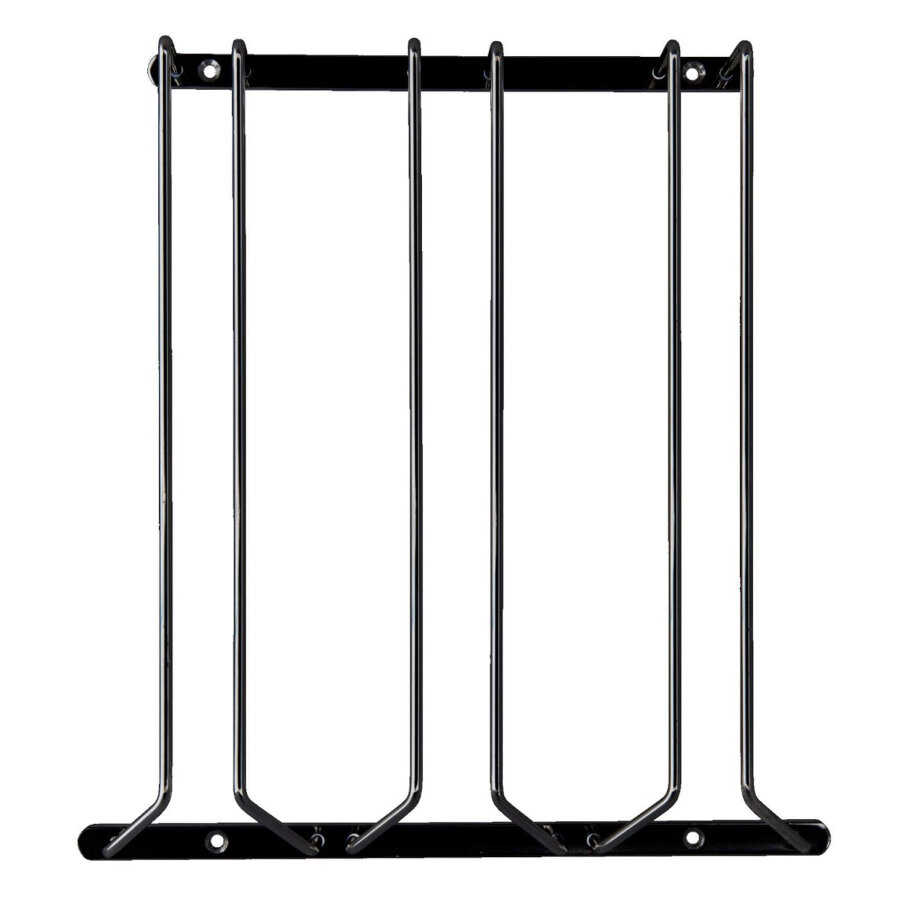 Bar Hanger, glashängare, 3 spår, 34 cm, svart, takmontage