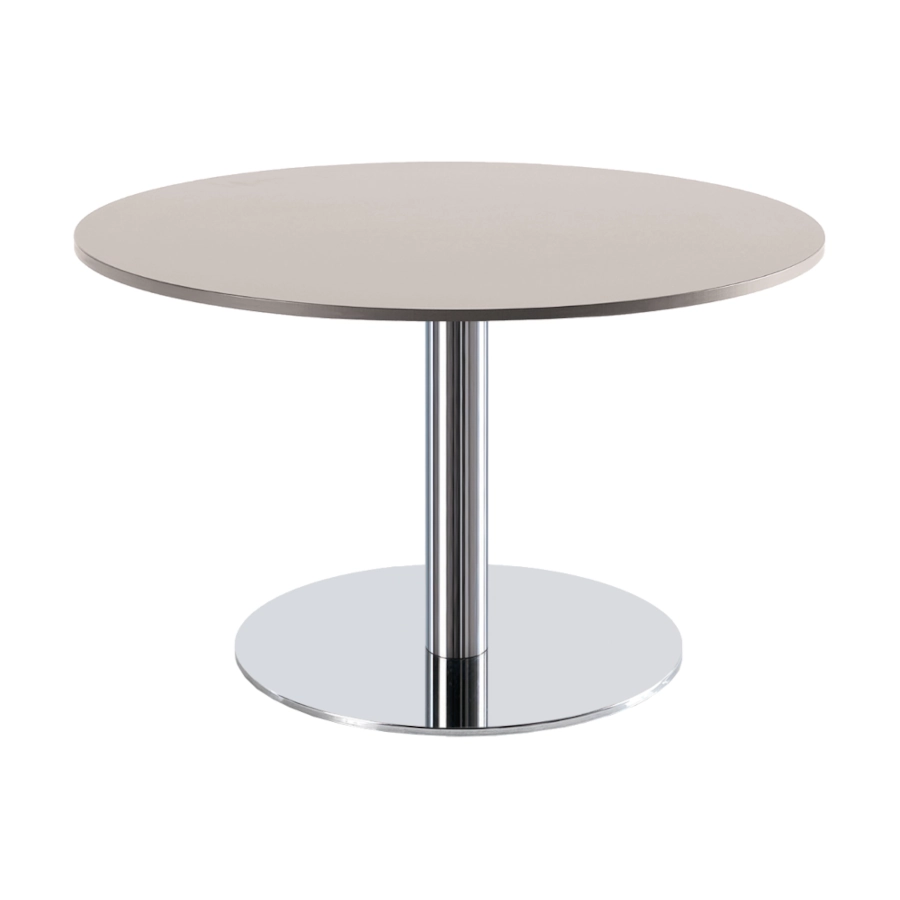 Heavy 1 bordsstativ från Corbetta Salvatore med bordsskiva som finns i olika färger och höjder.