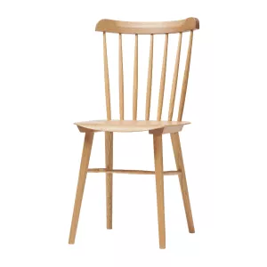 Ironica pinnstol med träsits i natur från Ton.