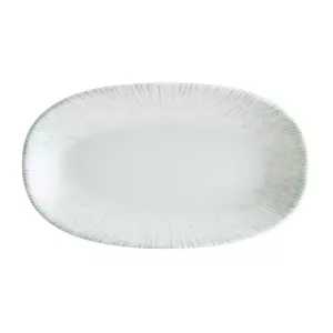 Iris oval tallrik 34x19 cm från Bonna.