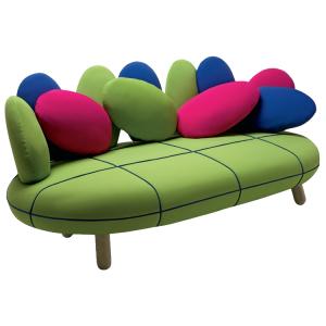 Jelly, soffa, helklädd, 200 cm, sitthöjd 42 cm