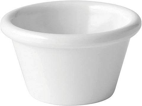 Ramekin skål, melamin - 12 st/fp (4 cl)