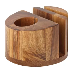 Akacia menyhållare, bestickhållare och servetthållare från Utopia.