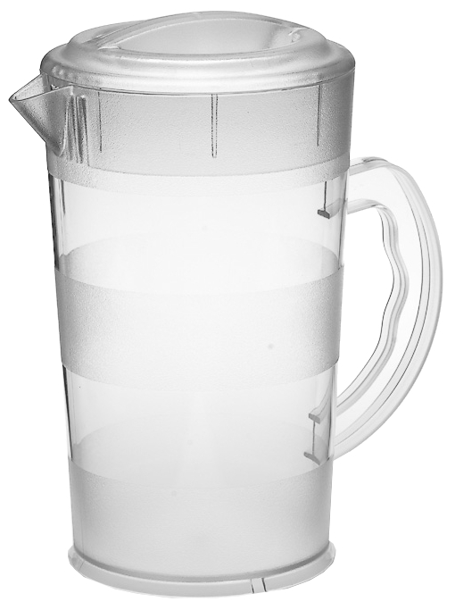 Tillbringare med lock, polykarbonat, 1,9 liter