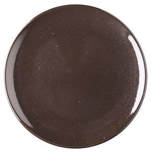 Lifestyle, flat tallrik utan bräm, 21 diameter cm, ebony - 6 st/fp