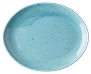 Lifestyle, oval tallrik, 20x16 cm, arcticblue - 6 st/fp